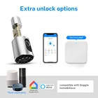 Door Lock Digital Locks Locks Door Adjustable WiFi BLE Smart Digital Fingerprint Door Lock Keyboard Cylinder Lock