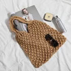 Bag Women Lady Shopping Handmade Handbag Crochet Woven Net Strap Tote Beach Cord Macrame String Cotton Mesh Bag