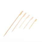 Flat Sticks Barbeque Sticks Environmental Protection Wholesale Barbeque Flat Wood Sticks