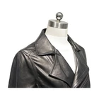 Coat Top Quality High-end Autumn/winter Black Fur Coat And Real Leather Fur Clothing