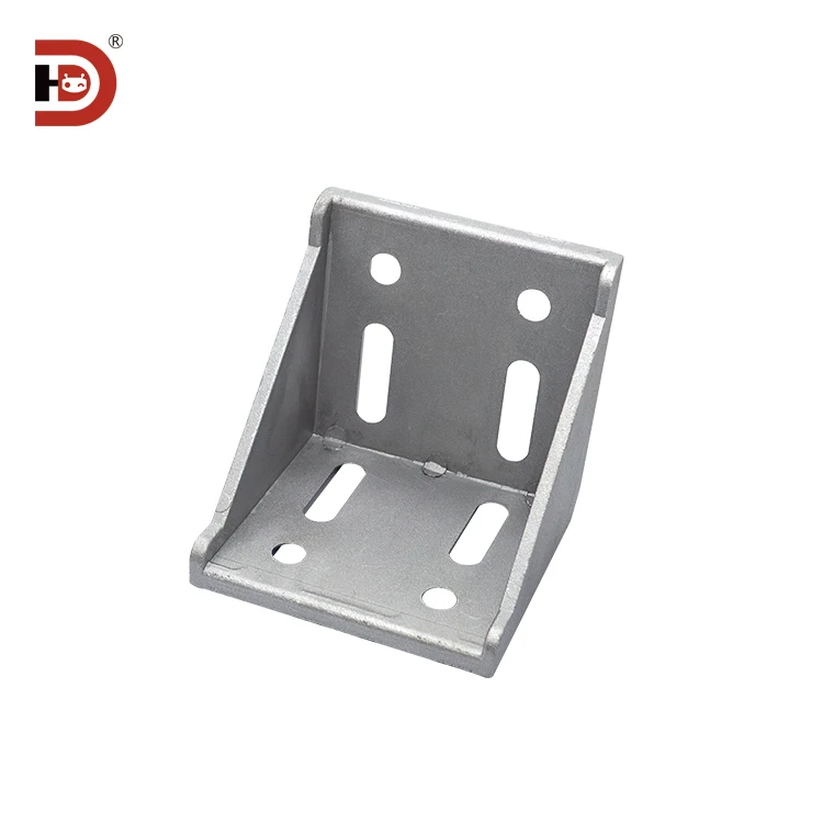 8080 Aluminum Profile Corner Code Connection Corner Piece Aluminum Alloy Fastener Locking Corner Code Accessory supplier