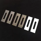 Razor Blade Cutter Blade Wholesale Tungsten Carbide Cutter Razor Blade With Waist Holes