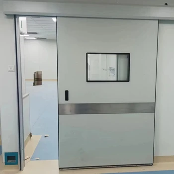 Hospital Automatic Door High Quality Hospital Hermetic Clean Room Automatic Hospital Room Sliding Door Customization
