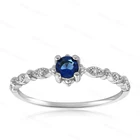 Engagement Rings Rings Gemnel Diamond Evil Eye CZ Gold Plated 925 Silver Engagement Rings