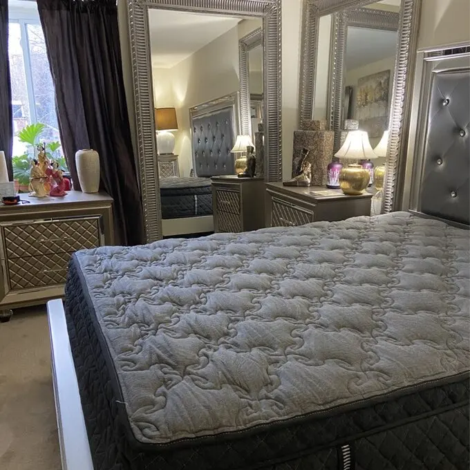 Mattress roll up in box Euro top firm custom factory wholesale pocket spring mattress