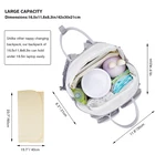 Diaper Bag Baby Diapers Bag Baby Diaper Bag Backpack Large Baby Bag Insulated Pockets Travel Knapsack Breast Pump Bag