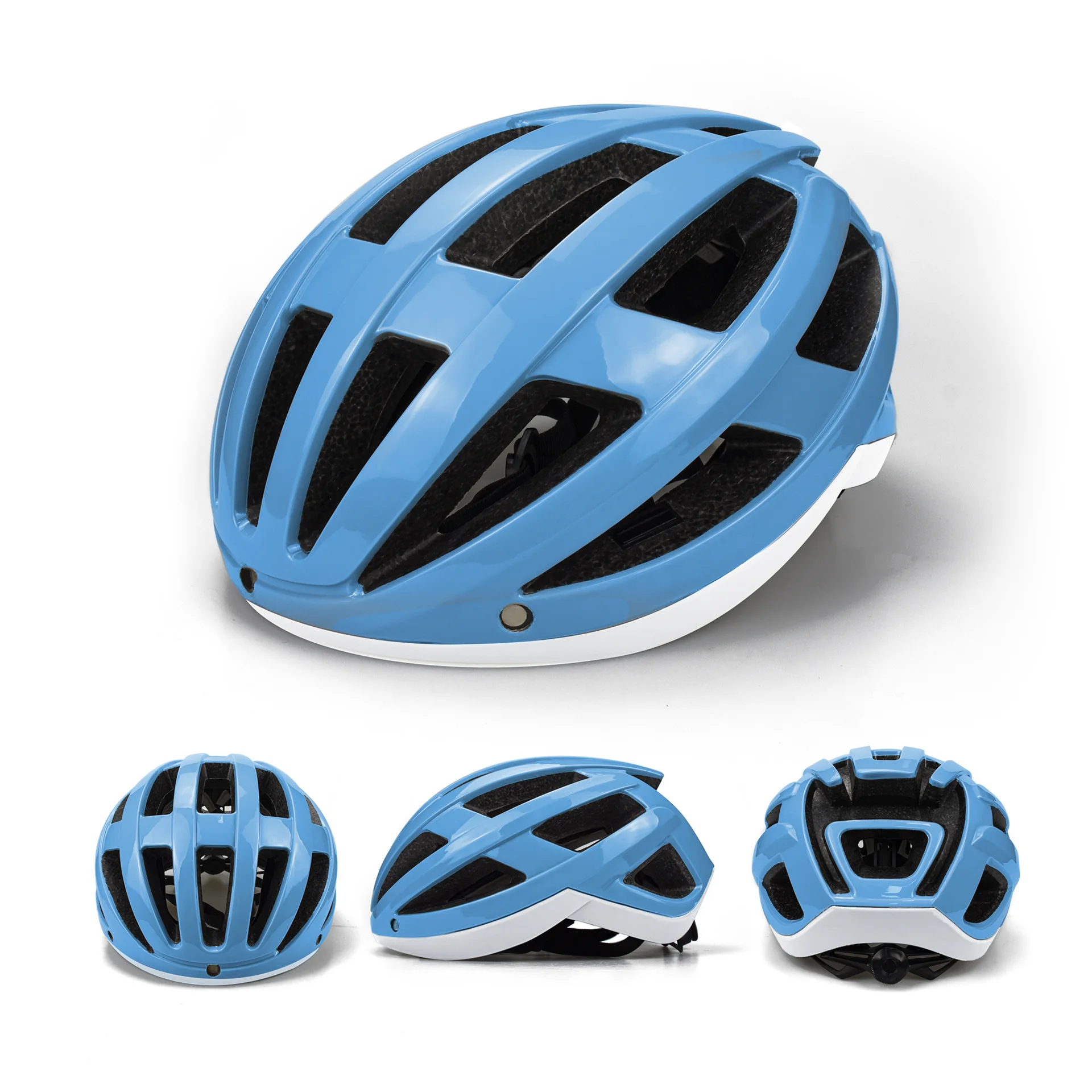 PC One-Piece Dual Sport Bike Helmet for Mountain Riding