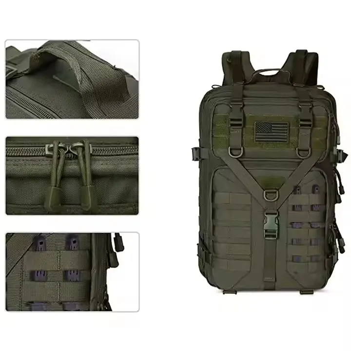 50L Outdoor Survival Bag Waterproof Travel Tactical Backpack Cho các hoạt động ngoài trời 5