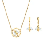 Necklace Earrings Set Necklaces Golden Bee Element Female Necklace Earrings Set Jewelry Tanabata Gift