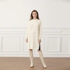 Knit Cashmere Knit Plus Size Sweaters Dress For Women Customize Set
