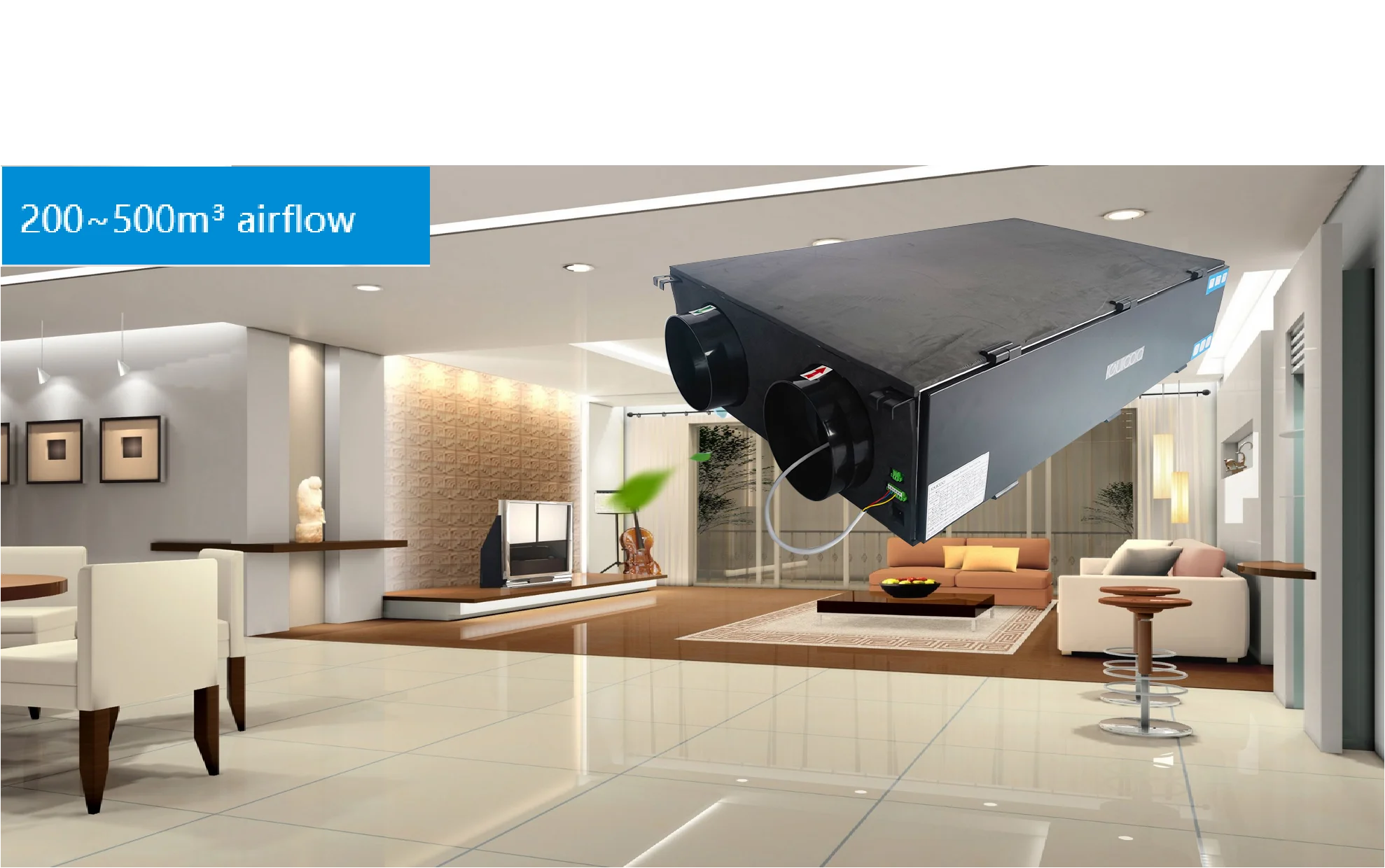 System Wtih Hepa Filter, IGUICOO, 250m³, 210-240 - detail 4