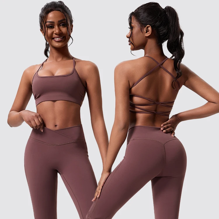 Yoga Fitness Wear Activewear Modest Plus Size Workout Clothing Sets For Women Sportswear Yoga 2 Piece Set Flared Gym Sets