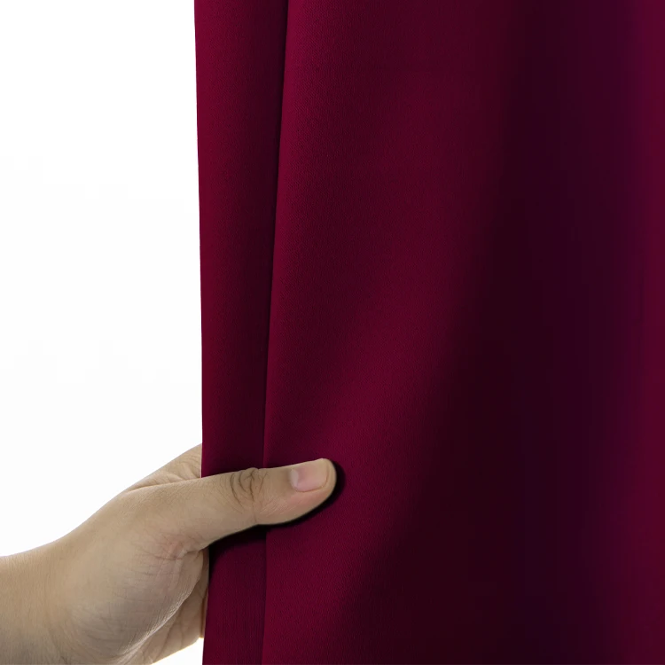 Ready made custom design 100% blackout luxury window curtains for the living room