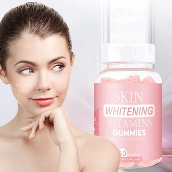 Original White Skin Collagen Supplement Vitamins Skin Care Anti-aging Glutamine Sulfide Gummies Collagen Glow for Black Skin