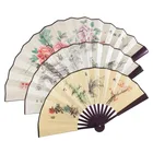 Hand Fans Fan Customized Chinese Bamboo Hand Fans Custom Personalized Folding Hand Fan