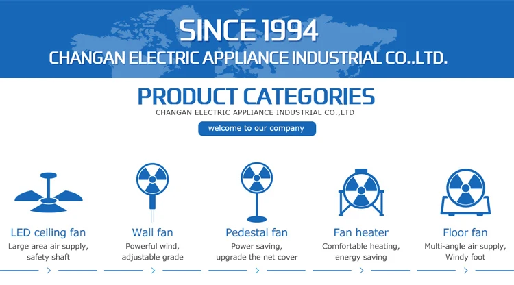 Air Cooling Fan, 100W, Plastic - detail 2