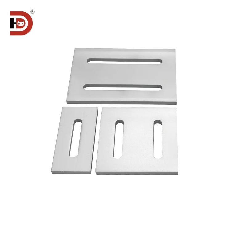 Aluminum Profile Connecting Plate Surface Reinforcement Vertical Aluminum Plate T-shaped L-shaped Cross Fixing Plate supplier