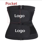 Custom Corset NANBIN Wholesale Custom Logo Waist Trainer Corset With Double Belt