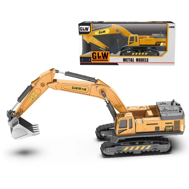 diecast toy excavator