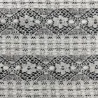 Nigeria Wholesale Customized Designs 60%Cotton 40%Nylon French Tulle Nigeria Net Lace Fabric