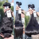 Indian Virgin Bundles 7A Grade Indian Virgin Bundles In Bulk Wavy Human Hair Bundles