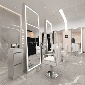 barber shop mirrors modern salon styling stations salon station with led mirror