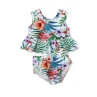 Girls Swim Wear Girl Wholesale Girls 2 Pieces Bikini Swim Wear Summer Kids Baby Girl Swimwear Children's Beach Swimsuit