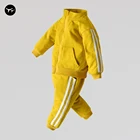 Kids Autumn And Winter Casual OEM Kids Sportswear Full Zip Jacket And Jogger 2 Piece Set Kids Sportswear