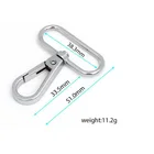 Leather Bag Leather Bag Hardware 38mm Swivel Snap Hook 1 Buyer