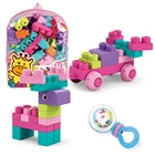 KUNYANG Toys Best Gift Colorful Baby Rattle Sensory Soft Rubber Blocks Plastic Toy Brick