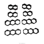 Custom 32650 26650 21700 18650 Bracket 1P 2P 3P Cell Holder 18650 Battery Bracket For Electric Bicycle Battery Pack