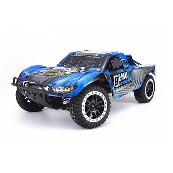 Remo Hobby 1021 1/10 Scale High Speed Electric RC Car 9EMU 4x4 Off-road Two Motors Brushed Waterproof Short Course Truck Traxx