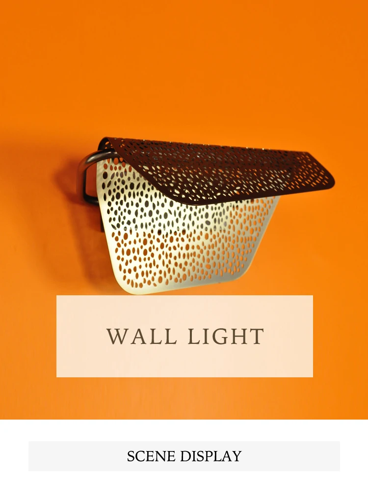 China Manufacturer Bedroom Modern Metal&acrylic Finish Wall Light