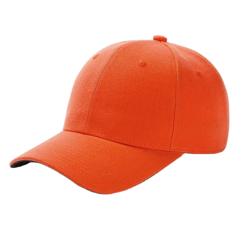 orange designer cap