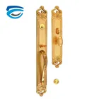 Door Lock Luxury Front Gate Entrance Door Handle Lock Set For Double Door