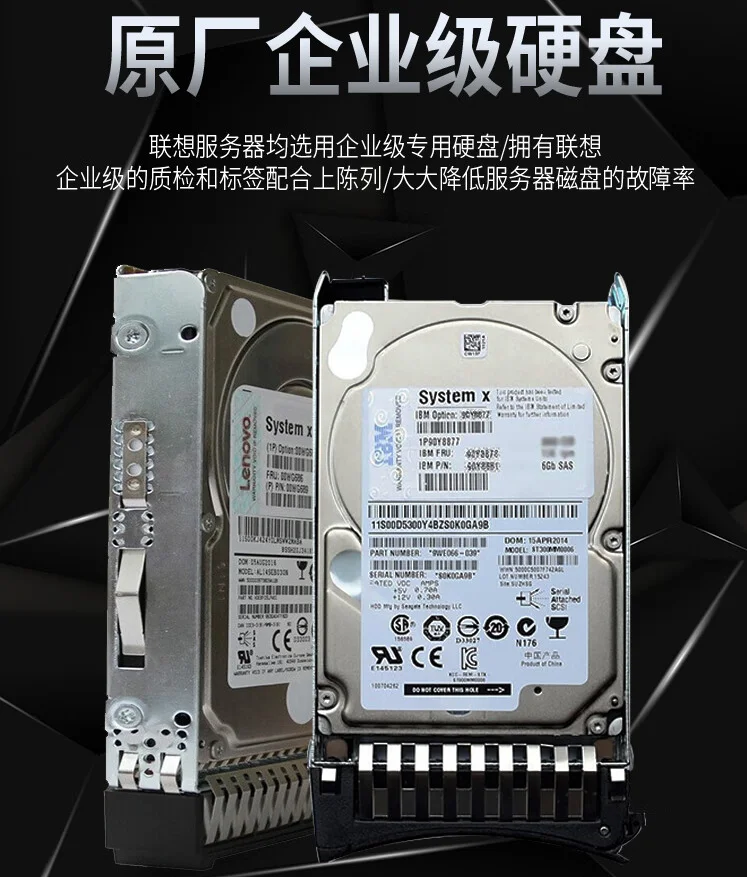 Lenovo ST558 Dual Tower GPU Server Host Customized 10-Core 2.4G 32G Memory 900G 15K SAS 4 R5350-8I 4U 1Silver Medal 4210R CPU