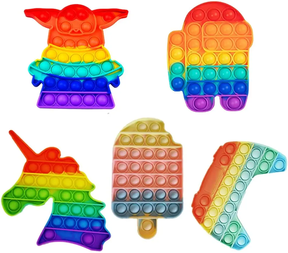 Among Us Pop Fidget Push Popping Bubble 