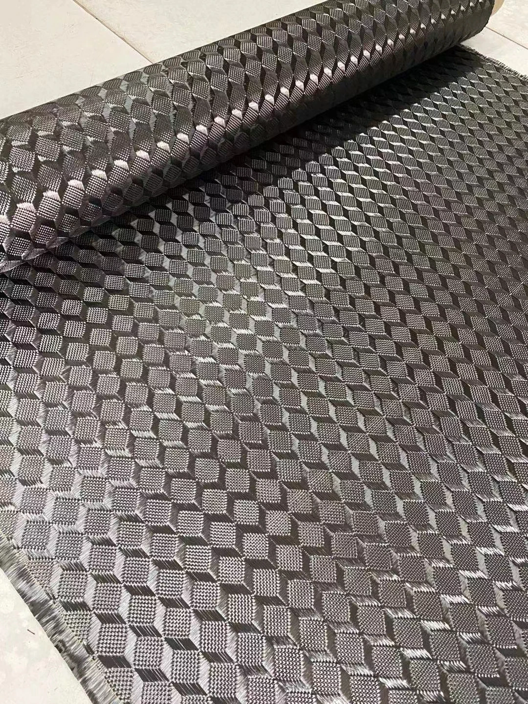 High Strength 240gsm 3K 3D Newest Carbon Fiber Fabric High Strength 240gsm 3K 3D Newest Carbon Fiber Fabric