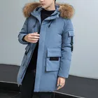 Warm Jackets 2021 Winter Thick Warm Long Fit Down Jackets Custom Heavyweight Fashion Puffer Quilted Jackets