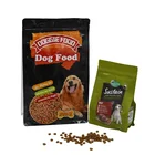 Pet Food Packaging Pouch Printed Customized Heal Dry Dry Treat Flat Bottom Plastic Pet Food Packaging Bag Pouch Custom