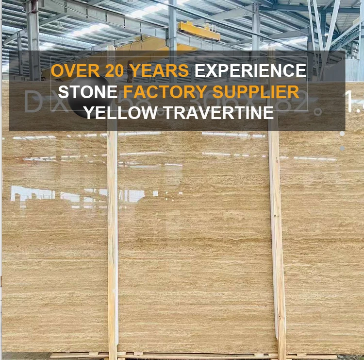 yellow travertine 7