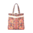 Fashion Fashion Good Quality Handbags 2021New Product Fashion Big Ethnic Print Women Handbags Customize Ladies Handbag