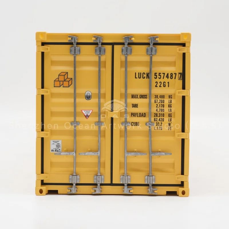 loas container model factory customized scale120 plastic crafts shipping boxes   used container model-10
