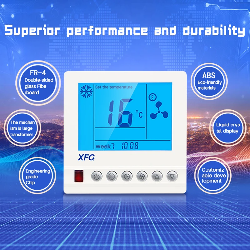Programmable Thermostat Air Conditioner, HVAC, AC110~230V - detail 10