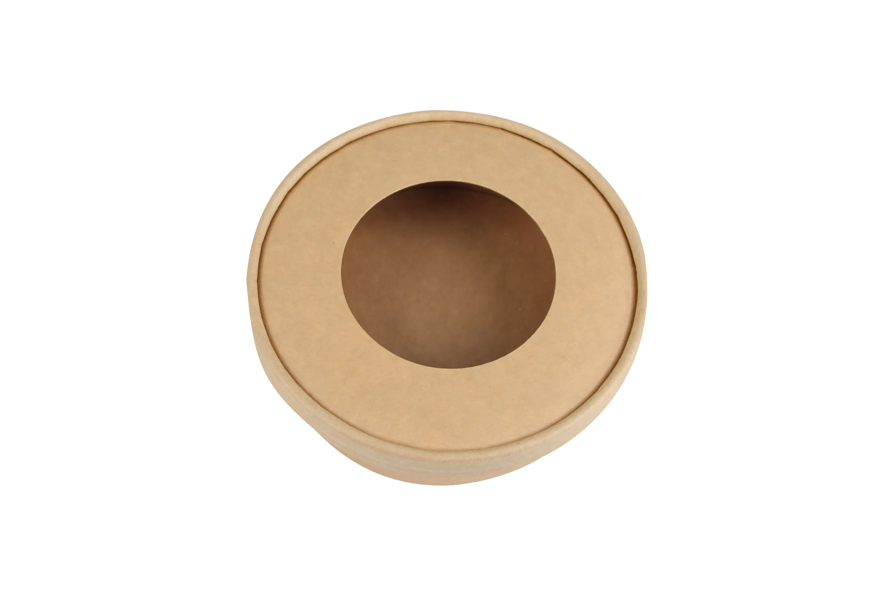 Manufactory Low Price Window Paper Covers Lids for Paper Bowl Container supplier