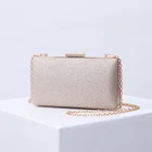Clutch Clutch Champagne Gold Glitter Shoulder Bag Wedding Women Clutch Evening Bag
