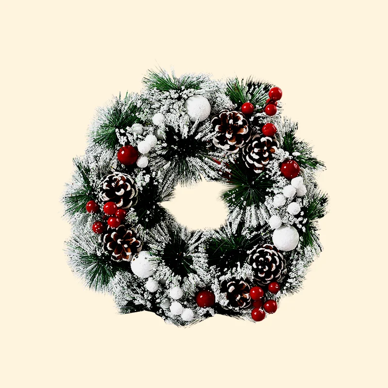 High Quality Christmas Wreath Wreath, Bulk Christmas Wreaths, Gold Suppliers Christmas Wreaths