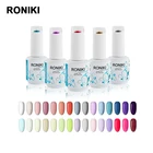 Polish Gel Polish RONIKI Free Sample Private Label Wholesale Color Soak Off Uv Gel Nail Polish
