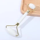Jade Kangmian Good Quality Jade Roller Face Massager White Facial Roller Jade
