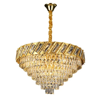 Nordic Modern Large Chandeliers For High Ceilings Crystal Ceiling